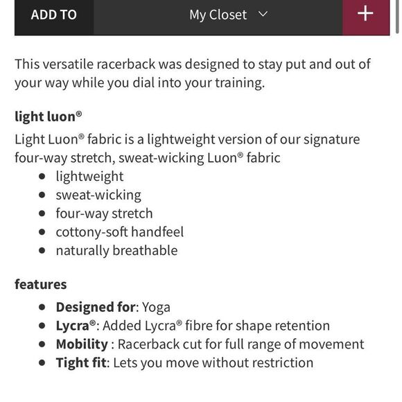 Lululemon Cool Racerback II
Floral Spritz Multi - Picture 4 of 8